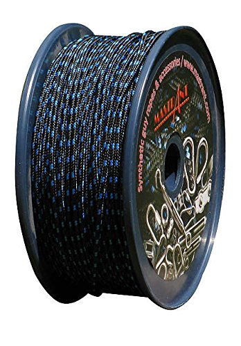Carantee Mastrant MP03100 3 mm Diameter Mastrant-P Braided Rope w/Twisted Core - 100 Meter Length