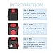 Adorrgon Fidget Cube Anti-Stress/Anti-anxiety and Depression Ball Toys for Children, Teens, Student and Adults [Easy Carrying] Active Dice Stress Reliever for Work, School, Class (Black Red)