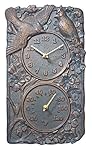 Whitehall Products Cardinal Combo Clock, French Bronze