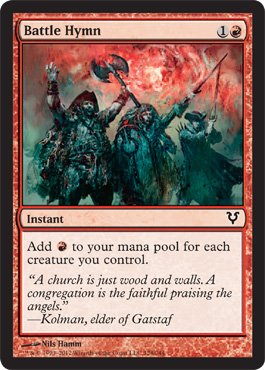 Magic: the Gathering - Battle Hymn (128) - Avacyn Restored