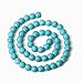 Synthetic Beads (Blue Turquoise, 8mm)