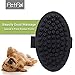 Pet Hair Remover Curry Comb by PetPäl with Massage Effect | Premium Shedding Rubber Brush | Dog & Cat Grooming | Great for Short & Medium Coats | for a Healthy, Shiny Fur