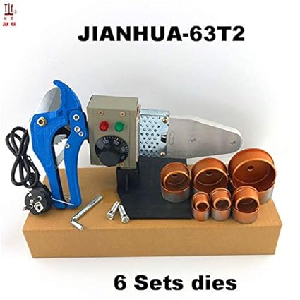Generic 1 Set AC220V 800W DN20-63mm Water Welder PPR Pipe Welding Machine Water Tube Welder for Heating PPR