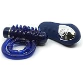 Nu Sensuelle Remote Control Bullet Ring, Blue