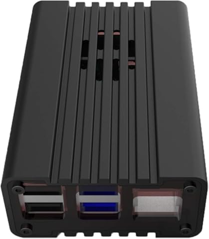 ILS - Carcasa de aleación de aluminio CNC para Raspberry Pi 4 Model B