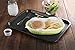 New Star Foodservice 24517 Black Plastic Fast Food Tray, 12 by 16-Inch, Set of 12