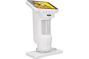 RASTKY Portable 120X Handheld Microscope 2.8 Inch LCD Screen USB Anti Shake Digital Microscope for Indoor Exploration