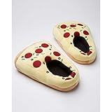 Pepperoni Pizza Slippers Italian Food Seasonal Winter Wear For Men