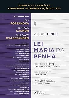 Livro Lei Maria da Penha - 1ª Ed - 2025 - Coleção Direito de Família Conforme Interpretação do STJ – Volume 5