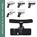 Becko Non-Slip Ankle Gun Holster For Concealed Carry - Fits Glock 26, Glock 27, Glock 30, Glock 42, Glock 43, S&W Shield, Sig P239，36, 26, Smith and Wesson Bodyguard .380, .38, Ruger LCP (Ankle 2)
