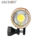ARCHON DM20-II WM26-II 6000LM 60W COB Diving Video Light UV/Red Photography Dive Torch 100M Underwater 100 Meter Diving Video LED Flashlight Torch with Battery Pack and Charger