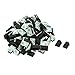 uxcell 100 Pcs Adhesive Wire Cord Cable Holder Tie Clip Organizer Drop Clamp