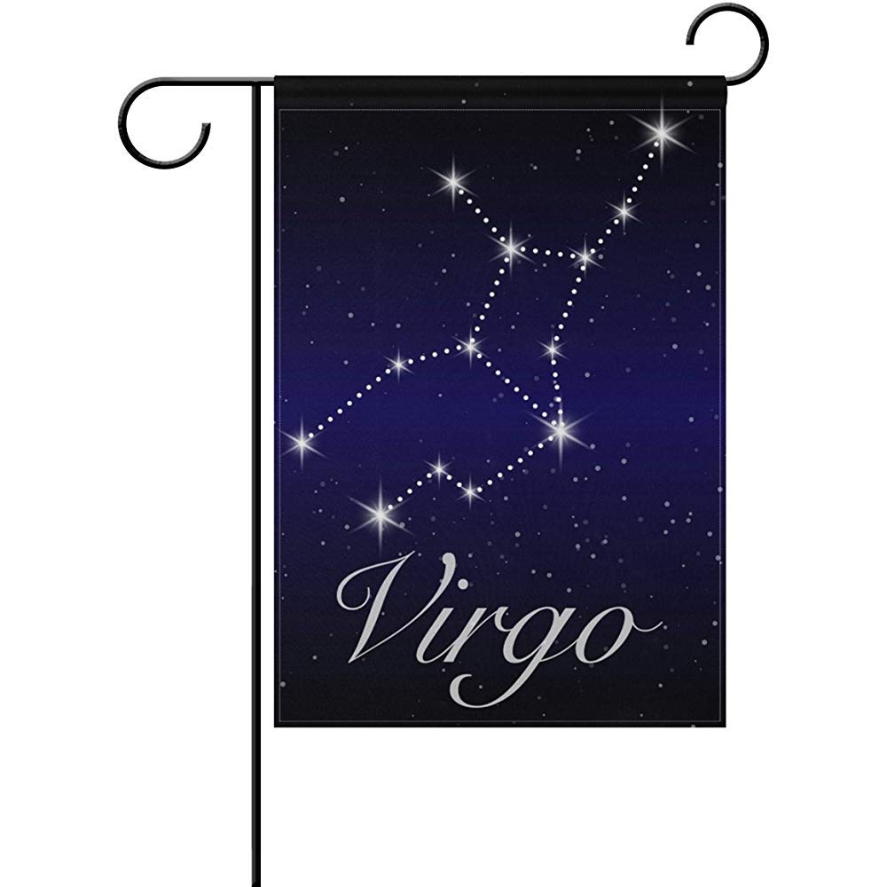Amazon Com Virgo Zodiac Constellations Outdoor Garden Flags Yard