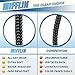 MIFFLIN-USA - Adjustable Safety Breakaway Lanyards for ID Badges, Identification Cards & Name Tags - Black, 36 Inch, Bulk Pack of 100
