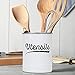 Farmhouse Utensil Holder - Perfect For Large Cooking Tools Like Spatulas - Retro Kitchen Utensil Holder Adds A Unique Vintage Decor Style To Every Kitchen