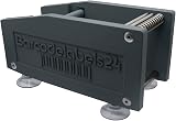 Barcodelabels24 Manual Label Dispenser Up to 60mm Roll Width Plastic Grey view 3