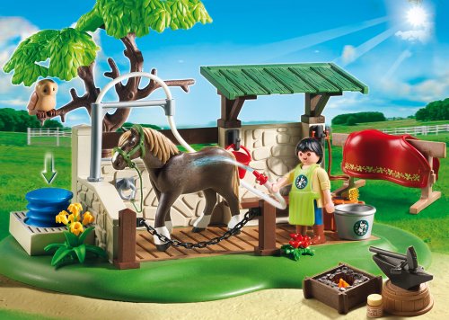 PLAYMOBIL 5225 Pferdepflegestation – Bild 3