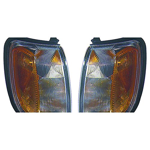 Nissan Frontier 1998-00/Xterra 2000-01 Parking Signal Pair Driver and Passenger Side Assembly Pair Driver and Passenger Side (NSF Certified) NI2520124, NI2521124