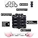 Finger Stretcher- Hand Extensor Exerciser- Finger Strength Trainer Gripper- Finger Grip Strengthener Set for Forearm Exercise, Rock Climbing,Guitar Finger Exercise –Black (4 Level Resistance)