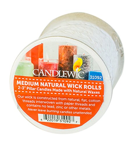 Candlewic Med. Natural Wick - Spools - 100 Ft - Thumbnail 2