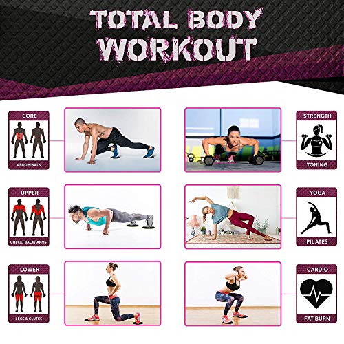 Exercise Sliders for Fitness Strength and Fat Loss. The Ab Workout Equipment for Women and Men Used by Trainers as Core Workout Equipment. Gymnastics Sliders Body Sliders for Working Out on Carpet