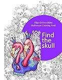 Find the skull: Halloween coloring book by Olga Goloveshkina
