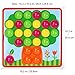 NextX Button Art Color Matching Mosaic Pegboard Puzzles Early Learning Educational Toys For Boys and Girls