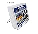 Clear Acrylic Plastic Business or Sign Card Holder, Cell Phone or Other Item Merchandise Display Stand Easel (2 Pack) (Style G)
