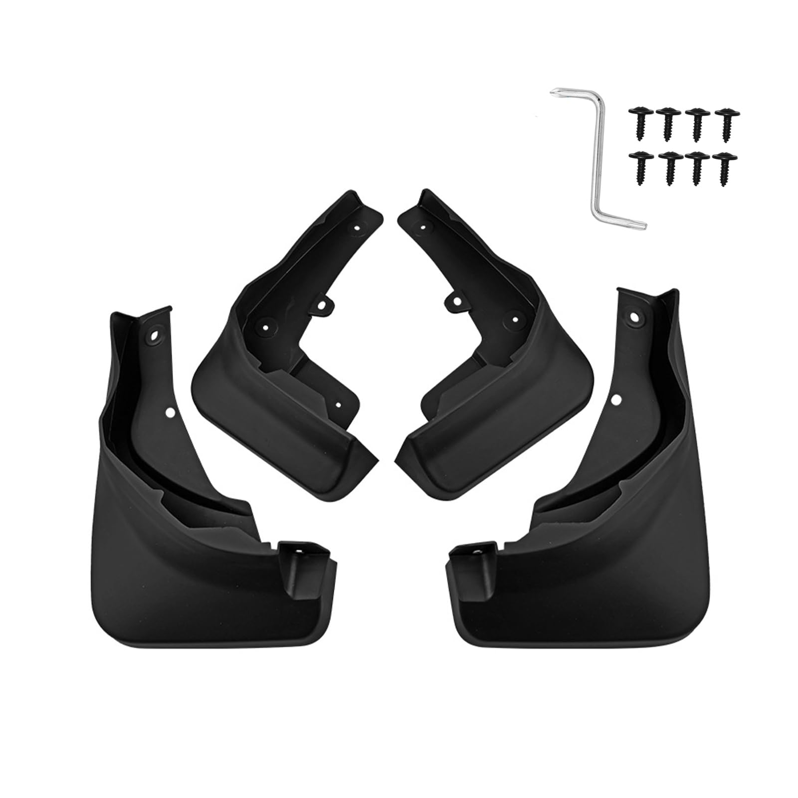 Photo 1 of Actkill Custom Fit for Mud Flaps Audi Q3 S-Line (Model w/S Line Package) 2019-2024 Mud Splash Guard Front and Rear 4-PC Set