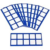 Didax Ten-Frame Cards, Math Skills, Set of 10, Ages 9 Years and Up
