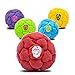 Best Hacky Sack and Footbag | No-Bust Stitching for Hard Kicking | 32 Panel Symmetry for Balance Tricks and Stalling | Professionally Hand-Stitched with Suede Material (Red, Sand Fill)