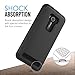 Zenfone 2 Laser Case, MoKo [Shock Absorption] Slim Dual Layer Protective Case with Soft Silicone Bumper and Rigid PC Back Cover for ASUS Zenfone 2 Laser (ZE550KL / ZE551KL) 5.5 Inch - Black