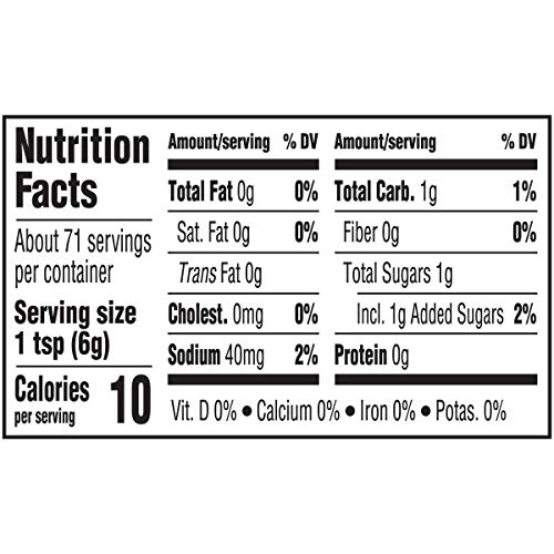 Heinz 100 Natural Honey Mustard with Real Honey (6 ct Pack, 15 oz