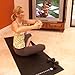 Yoga Monster Mat: Textured Traction Surface, 100% Latex, Dimensions 24