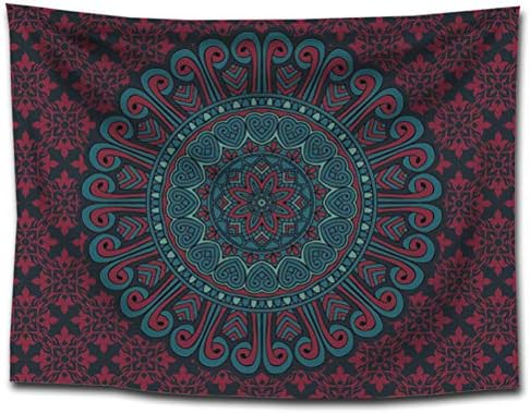 Nunbee Decorative Wall Tapestry Hippie Tapestry Wall Hanging Tapestries Mandala C - 39x29 Inch / 100x75 CM