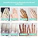 Mixbeauty Hand Mask for Dry Hands 4 Pack, Mixbeauty Moisturing Gloves, Moisturing and Repairing Damaged, Dry and Cracked Skin, Hand Spa Treatment for Soothing and Whitening Rough Skinthumb 1