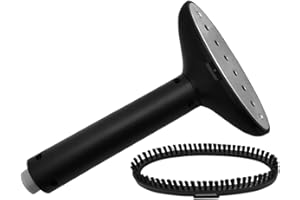 Healifty Replacement Garment Steamer Brush Nozzle for Handheld Hanging Iron Machine with Long Steam Outlet,