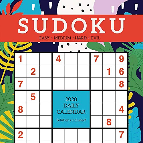 2020 Sudoku Daily Desktop Calendar by 