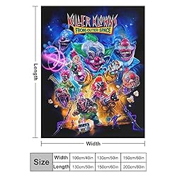 Killer Klowns from Outer Space Premium Warm Throw