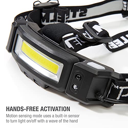 Steelman Pro Slim Profile MotionSensing COB LED Headlamp, 200 Lumen