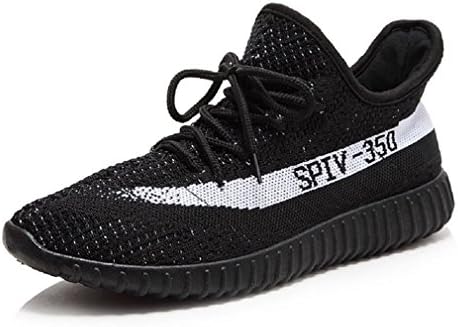 ZHAI Unisex Lace Up Fashion Shoes Lightweight Athletic Running Walking Casual Sneakers Mens Womens