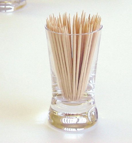 1000 x Wooden Cocktail Sticks Toothpicks by Sussex Supplies