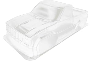 rockible 313mm Body Shell Unpainted for RC Car 1/10 RC Car Body Shell 12.3 inch/313mm Wheelbase Body Car Shell for 1/10 RC Crawler