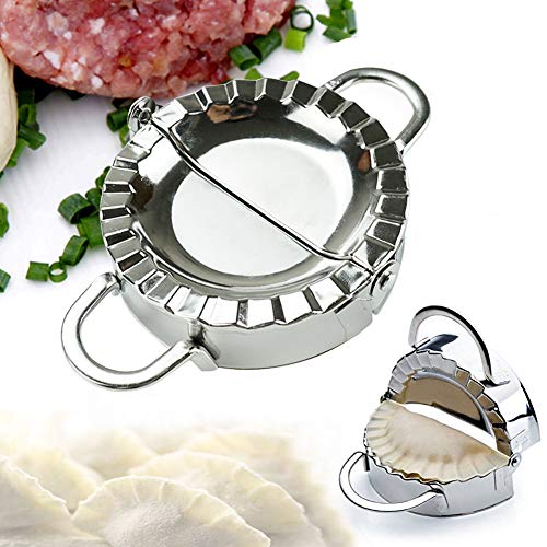 Evaliana Stainless Steel Dumpling Maker Dough Cutter Pie Mold Pastry Tool