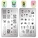 Ejiubas Gel Nail Polish Kit Nail Nail Art Stamping Kits for Nails Design
