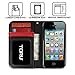 iPhone SE Case, TORU [Prestizio] Wristlet [Red] Wallet Case with [CARD SLOT][ID HOLDER][KICKSTAND][WRIST STRAP] for iPhone 5 / 5S / iPhone SE - Red