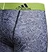 adidas Boys' Youth Performance Graphic 3-Pack Boxer Brief, Hinder Black Semi Solar Slime/Black Black/Semi Solar Slime, Large