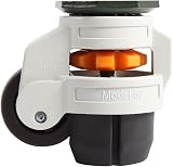 Skelang 4X Threaded Stem Leveling Castors 1000kg Heavy Duty Workbench Nylon view 2