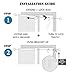 H.VERSAILTEX Window Curtain Rods for Windows 48 to 84 Inches Adjustable Decorative 3/4 Inch Diameter Single Window Curtain Rod Set with Twisted Cage Finials, Nickel