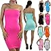ToBeInStyle Women's Seamless Strapless Tube Dress